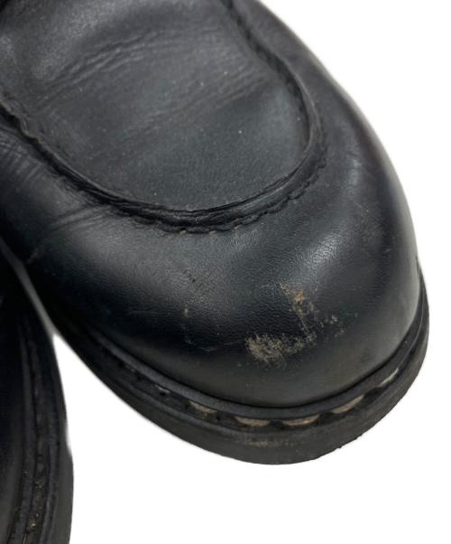 PARABOOT（パラブーツ）PARABOOT (パラブーツ) Uチップシューズ ブラック サイズ:9 1/2の古着・服飾アイテム