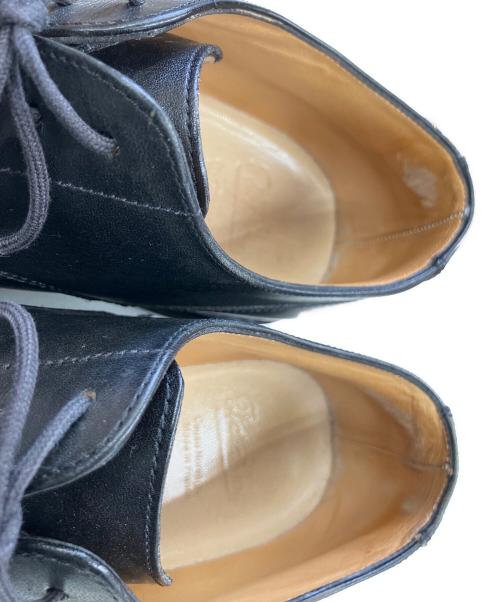 PARABOOT（パラブーツ）PARABOOT (パラブーツ) Uチップシューズ ブラック サイズ:9 1/2の古着・服飾アイテム