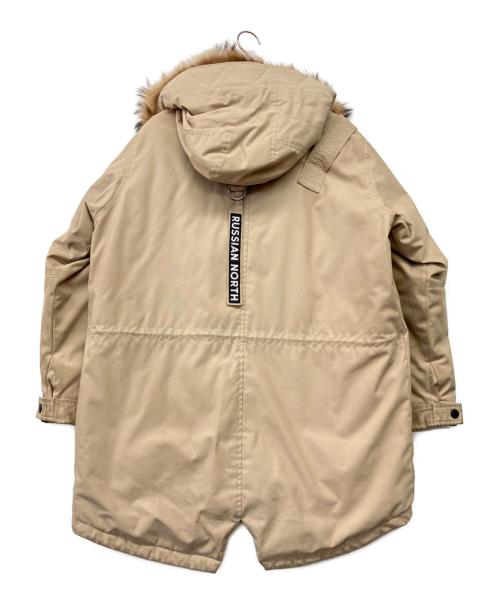 ARCTIC EXPLORER（アークティックエクスプローラー）ARCTIC EXPLORER (アークティックエクスプローラー) ダウンジャケット ベージュ サイズ:Mの古着・服飾アイテム