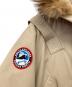 中古・古着 ARCTIC EXPLORER (アークティックエクスプローラー) ダウンジャケット ベージュ サイズ:M：24000円