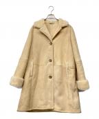 i BLUESイ ブルース）の古着「ムートンコート」｜アイボリー