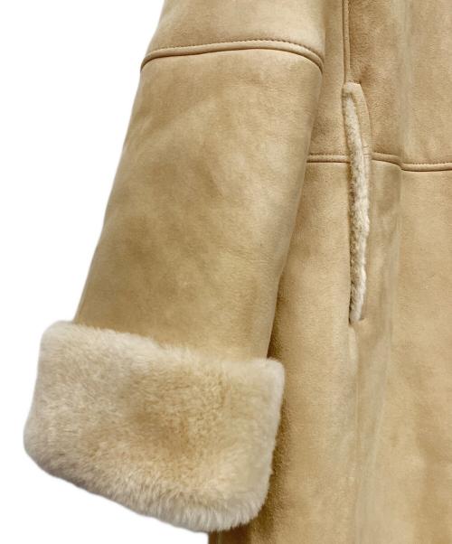 i BLUES（イ ブルース）i BLUES (イ ブルース) ムートンコート アイボリー サイズ:42の古着・服飾アイテム