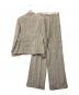 MaxMara (マックスマーラ) 90'sリネンシルクパンツスーツ ベージュ サイズ:42 未使用品：15000円