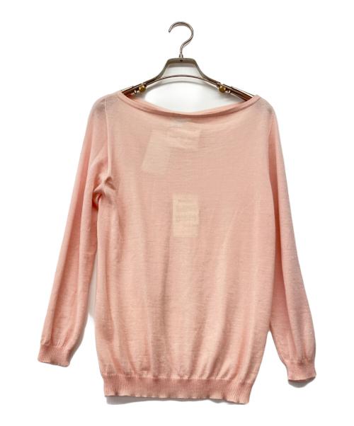 MaxMara（マックスマーラ）MaxMara (マックスマーラ) 90'sカシミヤニット ピンク サイズ:L 未使用品の古着・服飾アイテム