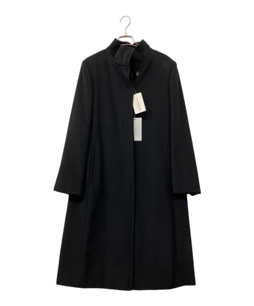 MaxMara（マックスマーラ）MaxMara (マックスマーラ) 90'sスタンドカラーウールコート ブラック サイズ:40 未使用品の古着・服飾アイテム