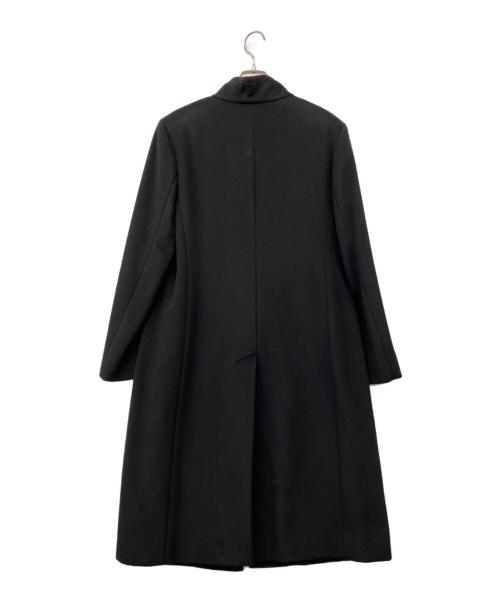 MaxMara（マックスマーラ）MaxMara (マックスマーラ) 90'sスタンドカラーウールコート ブラック サイズ:40 未使用品の古着・服飾アイテム