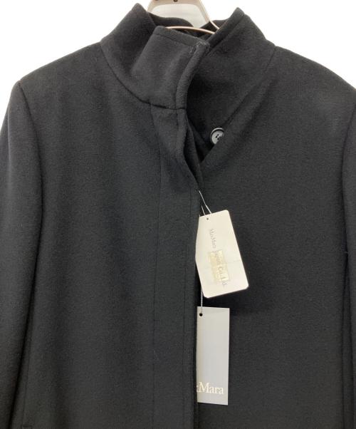 MaxMara（マックスマーラ）MaxMara (マックスマーラ) 90'sスタンドカラーウールコート ブラック サイズ:40 未使用品の古着・服飾アイテム
