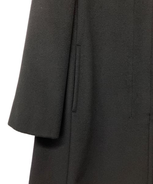 MaxMara（マックスマーラ）MaxMara (マックスマーラ) 90'sスタンドカラーウールコート ブラック サイズ:40 未使用品の古着・服飾アイテム