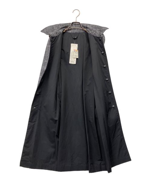 MaxMara（マックスマーラ）MaxMara (マックスマーラ) リバーシブルレインコート グレー×ブラック サイズ:40 未使用品の古着・服飾アイテム