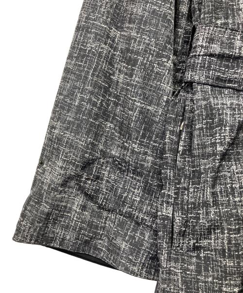 MaxMara（マックスマーラ）MaxMara (マックスマーラ) リバーシブルレインコート グレー×ブラック サイズ:40 未使用品の古着・服飾アイテム