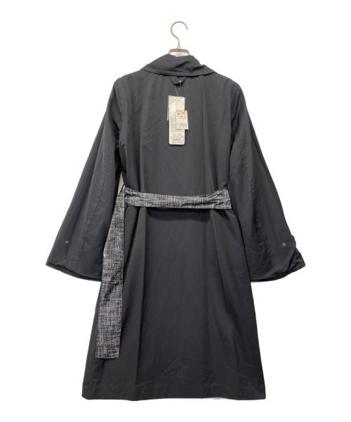 MaxMara（マックスマーラ）MaxMara (マックスマーラ) リバーシブルレインコート グレー×ブラック サイズ:40 未使用品の古着・服飾アイテム