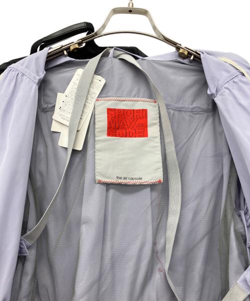 SPORT MAX CODE（スポーツマックスコード）SPORT MAX CODE (スポーツマックスコード) レインコート ラベンダー サイズ:38の古着・服飾アイテム