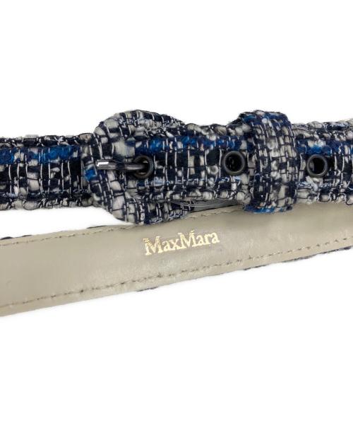 MaxMara（マックスマーラ）MaxMara (マックスマーラ) ニットカーディガン ネイビー サイズ:L 未使用品の古着・服飾アイテム