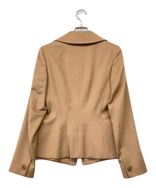 MaxMara（マックスマーラ）MaxMara (マックスマーラ) 90'sキャメルジャケット ベージュ サイズ:36 未使用品の古着・服飾アイテム