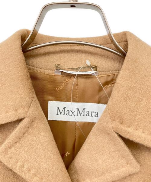MaxMara（マックスマーラ）MaxMara (マックスマーラ) 90'sキャメルジャケット ベージュ サイズ:36 未使用品の古着・服飾アイテム