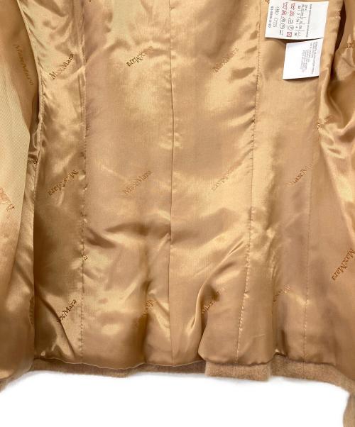 MaxMara（マックスマーラ）MaxMara (マックスマーラ) 90'sキャメルジャケット ベージュ サイズ:36 未使用品の古着・服飾アイテム