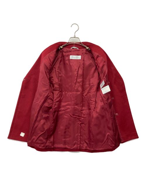 MaxMara（マックスマーラ）MaxMara (マックスマーラ) 90'sキャメルパンツダブルスーツ レッド サイズ:42の古着・服飾アイテム