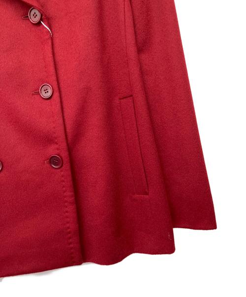 MaxMara（マックスマーラ）MaxMara (マックスマーラ) 90'sキャメルパンツダブルスーツ レッド サイズ:42の古着・服飾アイテム