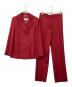MaxMara（マックスマーラ）の古着「90'sキャメルパンツダブルスーツ」｜レッド