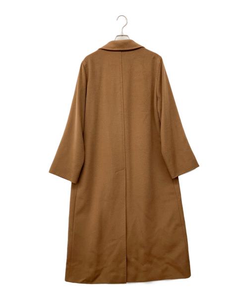 MaxMara（マックスマーラ）MaxMara (マックスマーラ) 90's カシミヤダブルコート ブラウン サイズ:38の古着・服飾アイテム