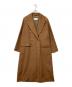 MaxMara（マックスマーラ）の古着「90's カシミヤダブルコート」｜ブラウン