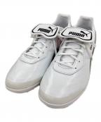 PUMAプーマ）の古着「KING TOP TT ’WHITE’」｜ホワイト