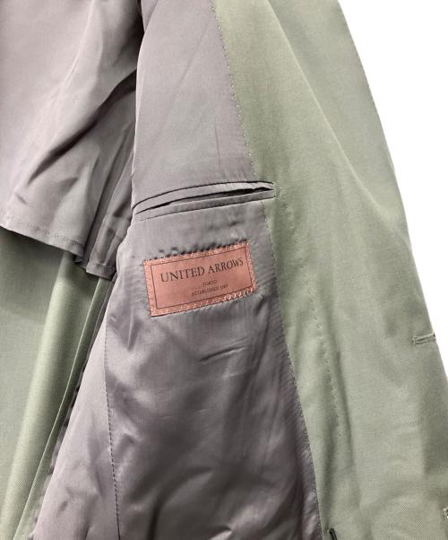 UNITED ARROWS（ユナイテッドアローズ）UNITED ARROWS (ユナイテッドアローズ) セットアップスーツ オリーブ サイズ:44の古着・服飾アイテム