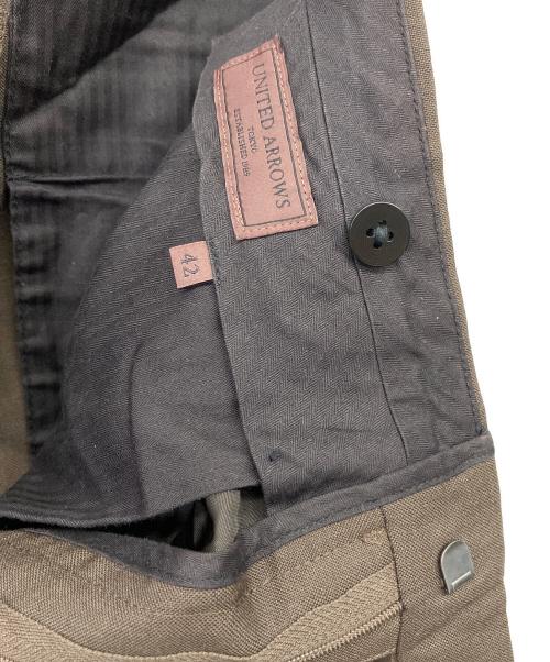 UNITED ARROWS（ユナイテッドアローズ）UNITED ARROWS (ユナイテッドアローズ) セットアップスーツ ブラウン サイズ:42の古着・服飾アイテム