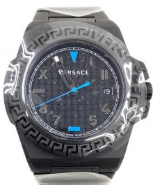 VERSACE（ヴェルサーチェ）の古着「GRECA REACTION」｜ブラック