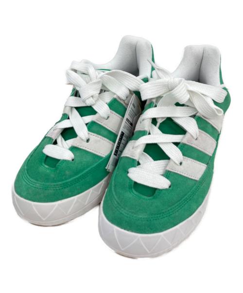 adidas（アディダス）adidas (アディダス) Adimaticローカットスニーカー グリーン サイズ:29 未使用品の古着・服飾アイテム