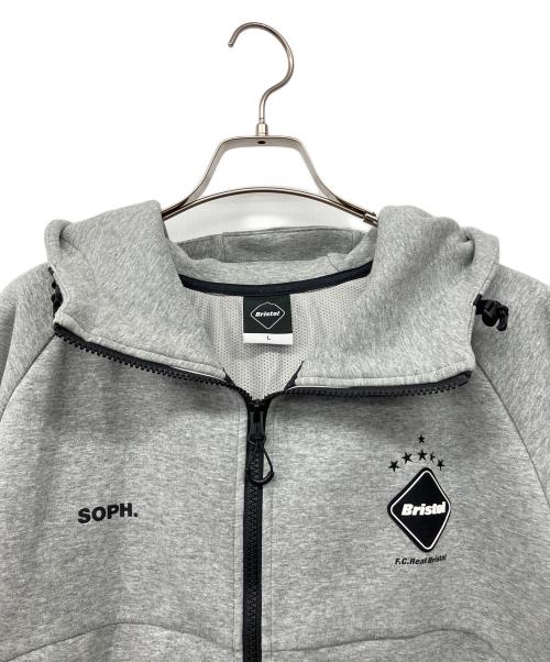 Bristol（ブリストル）Bristol (ブリストル) 24SS VENTILATION TRAINING HOODIE グレー サイズ:Lの古着・服飾アイテム