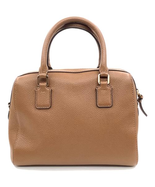 TORY BURCH（トリーバーチ）TORY BURCH (トリーバーチ) 3WAYボストンショルダーバッグ ブラウンの古着・服飾アイテム