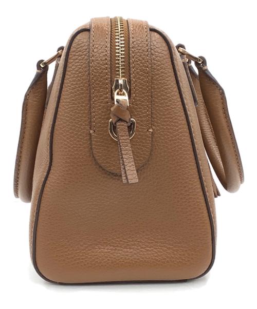 TORY BURCH（トリーバーチ）TORY BURCH (トリーバーチ) 3WAYボストンショルダーバッグ ブラウンの古着・服飾アイテム