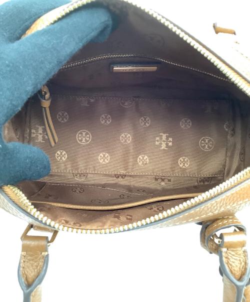 TORY BURCH（トリーバーチ）TORY BURCH (トリーバーチ) 3WAYボストンショルダーバッグ ブラウンの古着・服飾アイテム