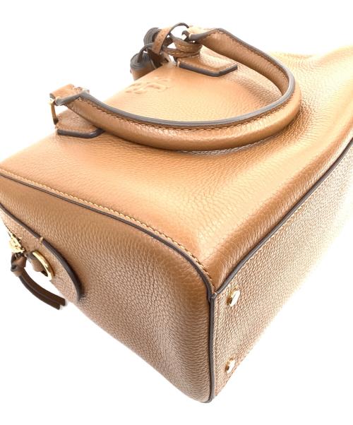 TORY BURCH（トリーバーチ）TORY BURCH (トリーバーチ) 3WAYボストンショルダーバッグ ブラウンの古着・服飾アイテム