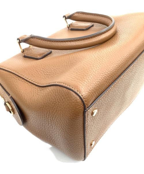 TORY BURCH（トリーバーチ）TORY BURCH (トリーバーチ) 3WAYボストンショルダーバッグ ブラウンの古着・服飾アイテム