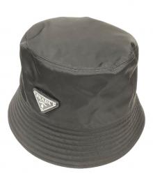 PRADA（プラダ）の古着「RE-NYRON BUCKET HAT」｜ブラック