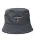 PRADA (プラダ) RE-NYRON BUCKET HAT ブラック サイズ:　XL：50000円