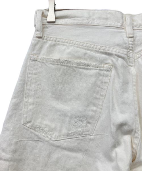 Hysteric Glamour（ヒステリックグラマー）Hysteric Glamour (ヒステリックグラマー) HEARTBREKERS ダメージ加工ホワイトクラッシュデニムパンツ ホワイト サイズ:81cm(W32) 未使用品の古着・服飾アイテム