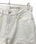 中古・古着 Hysteric Glamour (ヒステリックグラマー) HEARTBREKERS ダメージ加工ホワイトクラッシュデニムパンツ ホワイト サイズ:81cm(W32) 未使用品：15000円