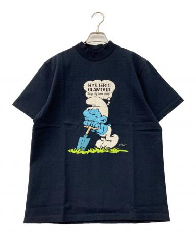 古着 ヒステリックグラマー 平成 パフェ 水色 ラメ プリント カットソー 中古・古着通販】Hysteric Glamour (ヒステリックグラマー) プリントT