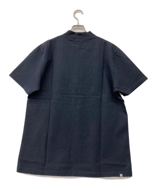 Hysteric Glamour（ヒステリックグラマー）Hysteric Glamour (ヒステリックグラマー) プリントTシャツ ネイビー サイズ:L 未使用品の古着・服飾アイテム