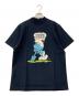 Hysteric Glamour（ヒステリックグラマー）の古着「プリントTシャツ」｜ネイビー
