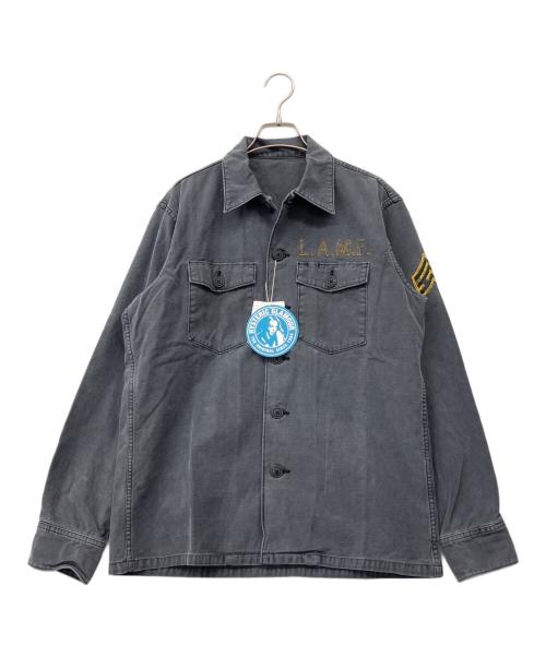 Hysteric Glamour（ヒステリックグラマー）Hysteric Glamour (ヒステリックグラマー) 長袖シャツ グレー サイズ:L 未使用品の古着・服飾アイテム