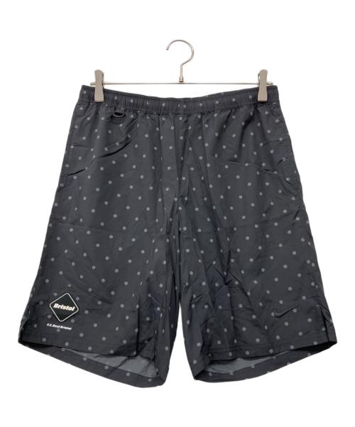 NIKE（ナイキ）NIKE (ナイキ) F.C.Real Bristol (エフシーレアルブリストル) ビッグスウォッシュ プラクティス ポルカドット ショートパンツ ブラック サイズ:Mの古着・服飾アイテム