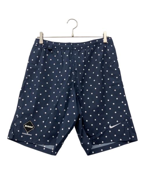 NIKE（ナイキ）NIKE (ナイキ) F.C.Real Bristol (エフシーレアルブリストル) POLKA DOT PRACTICE SHORTS ネイビー サイズ:Mの古着・服飾アイテム