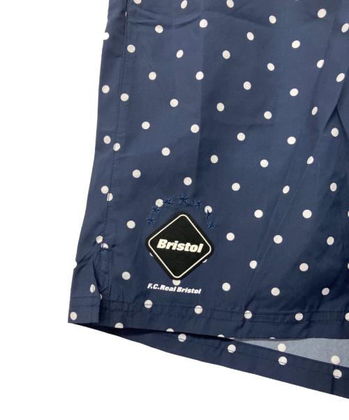 NIKE（ナイキ）NIKE (ナイキ) F.C.Real Bristol (エフシーレアルブリストル) POLKA DOT PRACTICE SHORTS ネイビー サイズ:Mの古着・服飾アイテム