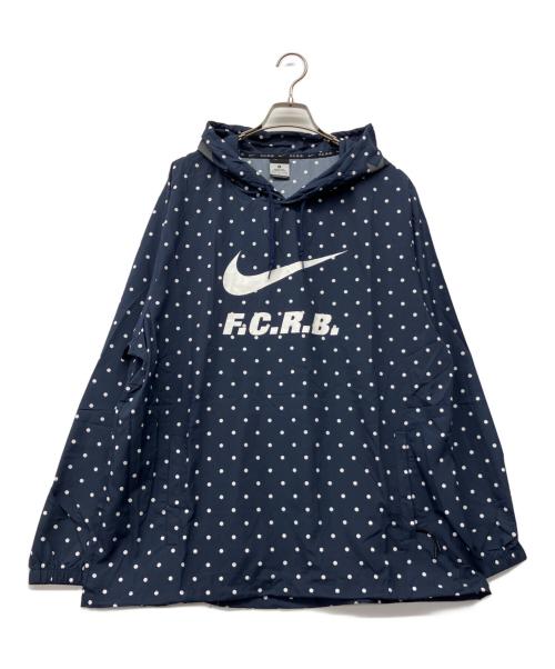 NIKE（ナイキ）NIKE (ナイキ) F.C.Real Bristol (エフシーレアルブリストル) PACKABCE BIG ANORAK ネイビー サイズ:Mの古着・服飾アイテム