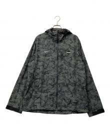 NIKE×F.C.Real Bristol×Mastermind JAPAN（ナイキ×エフシーレアルブリストル×マスターマインド ジャパン）の古着「スカルカモナイロンパーカー」｜グレー