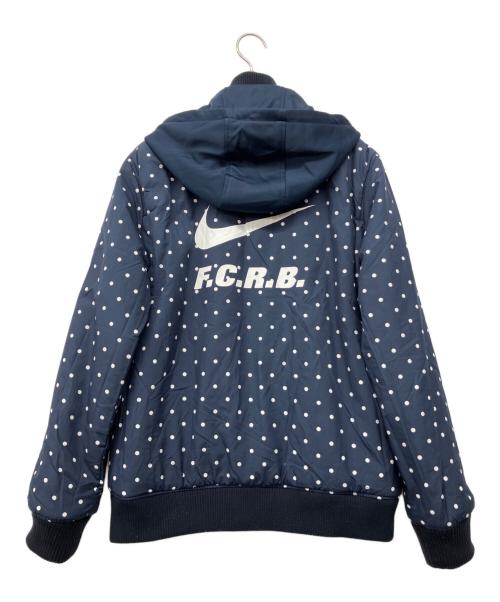 NIKE（ナイキ）NIKE (ナイキ) F.C.Real Bristol (エフシーレアルブリストル) RIVERSIBLE STADIUM JACKET ネイビー サイズ:Mの古着・服飾アイテム